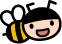 ミツバチイラスト